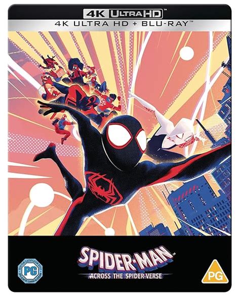 Amazon Com Spider Man Across The Spider Verse Steelbook Shameik