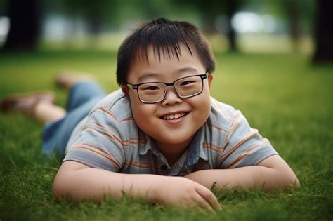Asian Person With Down Syndrome