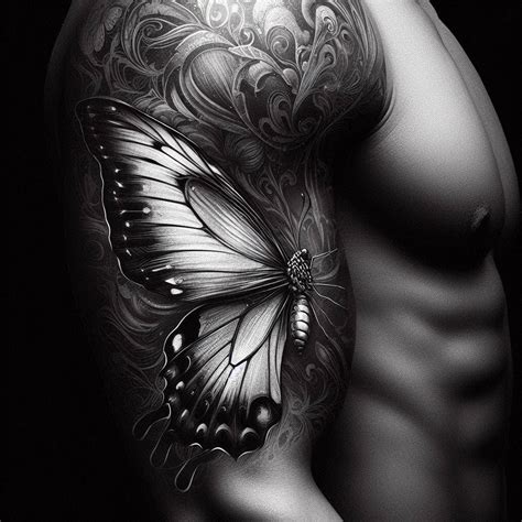 Butterfly Tattoos Male