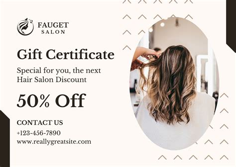 Capelli Hair Salon Gift Card Salon Gift Card Salon Gifts Hair Salon