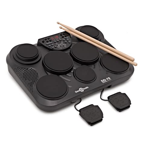 Dd70 Portable Electronic Drum Pads By Gear4music At Gear4music Dd70 Portable Electronic Drum Pads By Gear4music At Gear4music
