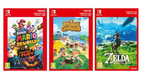 Digital Nintendo Switch Games