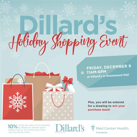 Dillard S Holiday Gift Card Shopping Event Is Friday Med Center Health Dillard S Holiday Gift Card Shopping Event Is Friday Med Center Health