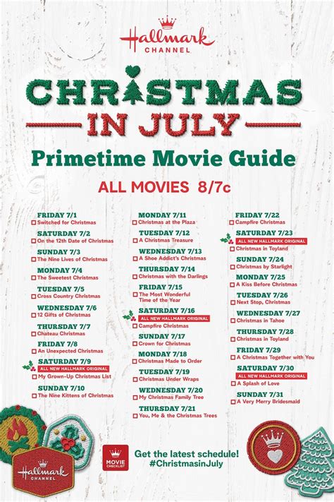 Hallmark Christmas In July 2024