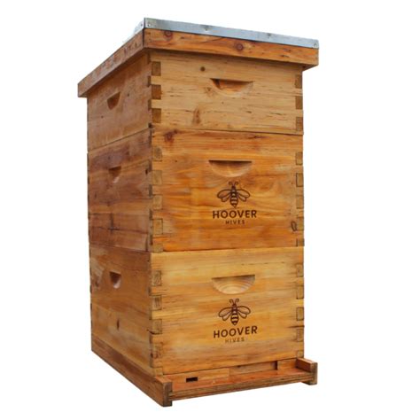 Hoover Hives Complete Beehive Starter Kit 2 Deeps 1 Super Bee Box Hoover Hives Complete Beehive Starter Kit 2 Deeps 1 Super Bee Box