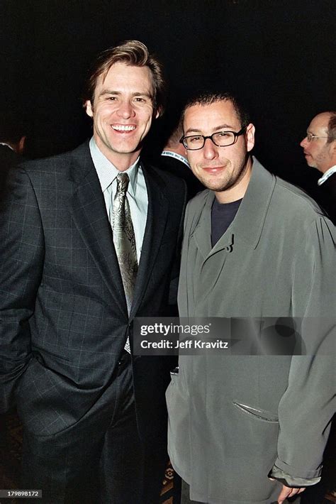 Jim Carrey And Adam Sandler During 2000 Nato Showest Convention At Jim Carrey And Adam Sandler During 2000 Nato Showest Convention At