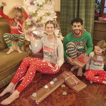 Matching Family Christmas Pajamas Yule Love This Year Upparent