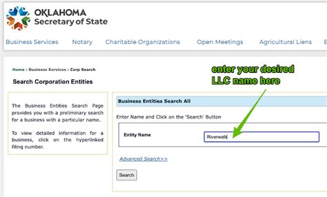 Oklahoma Business Name Search Llc Lookup 2024 Guide Oklahoma Business Name Search Llc Lookup 2024 Guide