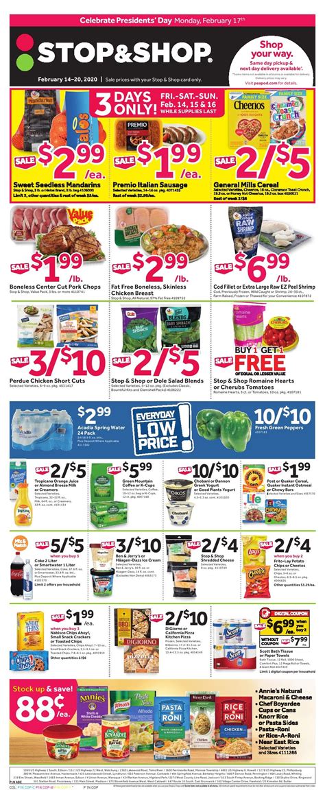 Stop And Shop Circular Valid Feb 14 Feb 20 2020 Sneak Peek Preview Stop And Shop Circular Valid Feb 14 Feb 20 2020 Sneak Peek Preview