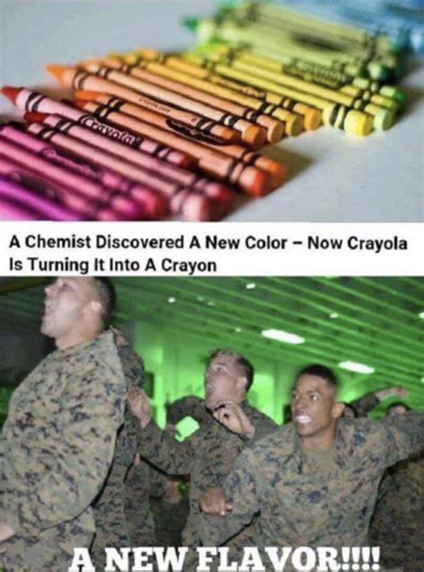 Why Do Marines Eat Crayons