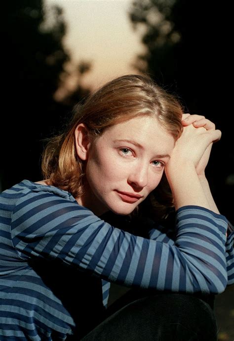 Young Cate Blanchett
